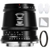 Picture of TTArtisan 17mm F1.4 Lens APS-C Wide Angle Large Aperture Manual Focus Camera Lenses Compatible with Sony E-Mount Cameras A5000 A5100 A6000 A6100 A6300 A6400 A6500 A6600 (Black)