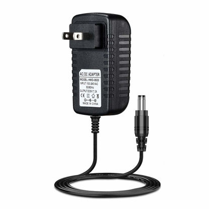 Picture of SUPON AC 100-240V to DC 9V 9Volt 2A 1.5A 1A 0.5A, 5.5x2.1mm Plug Switching Supply Power Adapter for Video LED Light L122T VILTROX L116T Monitors, Security Camera CCTV Router Humidifier WiFi Webcam