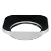 Picture of Haoge LH-ZV06 Metal Lens Hood for Carl Zeiss Distagon T 2.8/21 21mm f/2.8 ZM, C Biogon T 4.5/21 21mm f/4.5 ZM, 2.8/25 25mm f/2.8 ZM, 2.8/28 28mm f/2.8 ZM, C Sonnar 1.5/50 50mm f/1.5 ZM Lens Silver