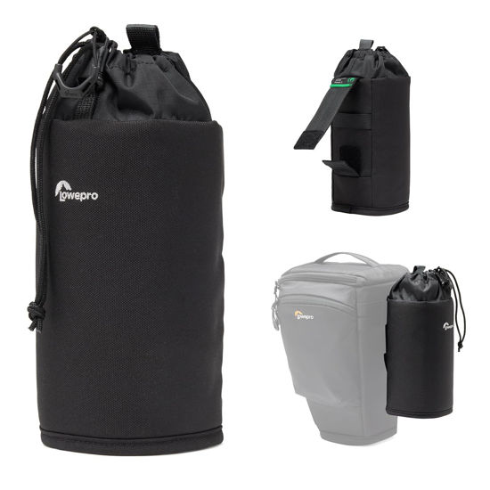 Picture of Lowepro ProTactic Bottle Pouch III Compatible with ProTactic Camera Backpack 350/450 III Modular System, Insulated Pouch, Holds Water Bottles Up to 1L, Water Bottle Carrier, Camera Accessories
