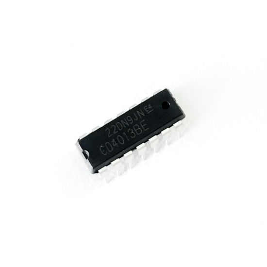 Picture of TQDLYKHS New 20Pcs for CD4013BE DIP-14 CMOS Dual D-Type Flip-Flop IC Chip CD4013