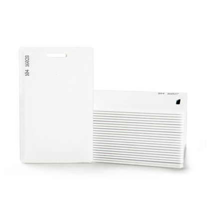 Picture of Default Programmed RexID H10301 Clamshell Proximity Card for Access Control Comparable to Standard 26 bit Format for Add-On & Replacement on Current System (50)
