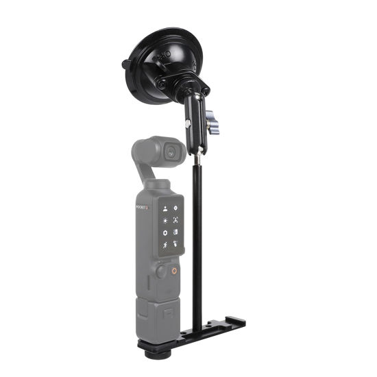 Picture of Leenconghui Suction Cup Mount for DJI Osmo Pocket 3, Car Windshield Window Vehicle Camera Holder Compatible with DJI Pocket 3 Accessories
