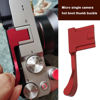 Picture of Be In Your Mind Metal Hot Shoe Thumb Up Rest Hand Grip Compatible with Fujifilm FinePix X-E4 X100F X100V XPro2 XPro3 DSLR Camera Hand Grip Aluminum Alloy Red