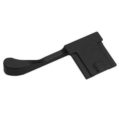 Picture of Be In Your Mind Metal Hot Shoe Thumb Up Rest Hand Grip Compatible with Fujifilm FinePix X-E4 X100F X100V XPro2 XPro3 DSLR Camera Hand Grip Aluminum Alloy Black