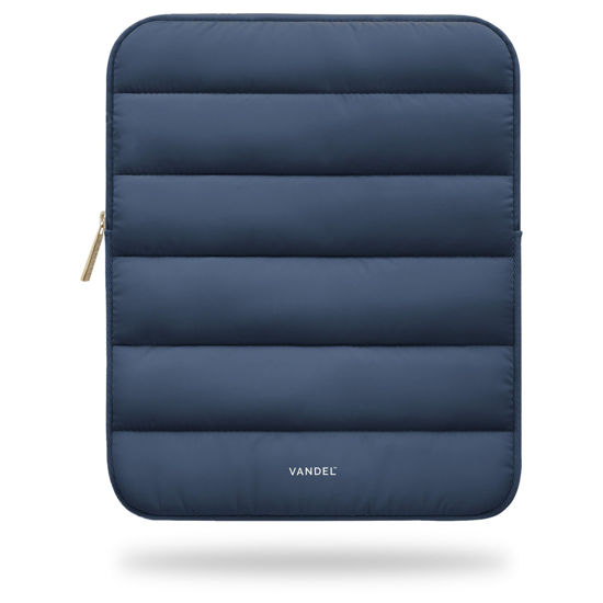 Picture of Vandel - The Original Puffy iPad Sleeve 9-11 Inch Tablet Sleeve, Beige iPad Case for Women and Men, Cute iPad Air Pouch, iPad 9 10 Inch, 11 Inch Bag