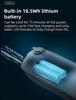 Picture of ZTARX Inflatable Handheld Video Light Wand Dimmable,24 inch Portable Photography Light,with Hanging Capabilities and Magnetic Suction,2500K-6500K,CRI≥95,IP66 Waterproof