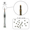 Picture of shinedisk 2 Sets Replacement Screws with Screwdriver for MacBook Pro 13 or 15 inch Retina Display A1398 A1425 A1502 2012 to 2015, Bottom Case Cover P5 Pentalobe Repair Tool Kit Laptop PC