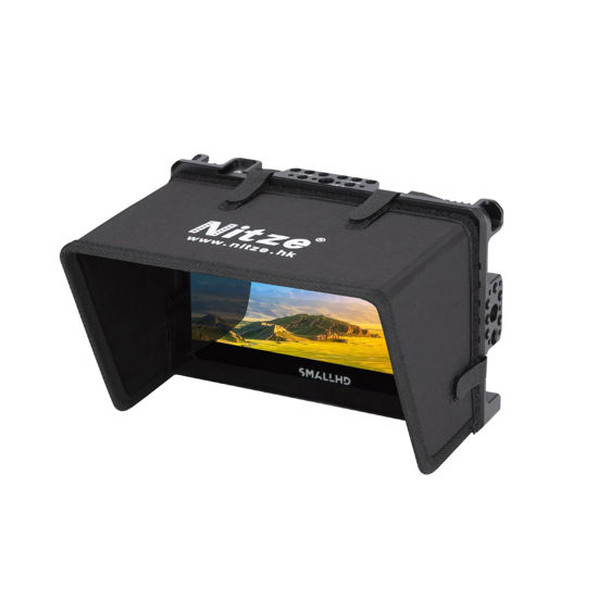 Picture of Nitze Cage for SmallHD Cine 7 / Indie 7/702 Touch 7" Monitor with Sunhood - JT-S02B