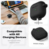 Picture of R-fun for AirPods 4 Case with Cleaner Kit,Full Protective Soft Skin Silicone Cover with Keychain for AirPods 4 Gen Case for Men Women,Compatible with Apple AirPods 4th Genaration Case 2024,Black