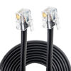 Picture of NSGWKZD 10 FT RJ11/ RJ12 Cable 6P6C, Telephone Extension Cord for Modem Printer Fax Register Drawer