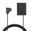 Picture of F1TP D-tap to NP-FZ100 Dummy Battery Continuous Power Supply with Coiled Cord is Compatible with Sony ZV-E1 Alpha A7IV A6600 A6700 A7SIII A7C A1 FX3 A7R3 A7R IV,A1 A9 A9R A9S Cameras
