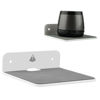 Picture of TXEsign Wall Shelf Speaker Shelf, Small Wall Shelf Speaker Mount Speaker Stand for Speaker, Webcam, Cell Phones, Display Shelf Acrylic Floating Speaker Shelf (White)
