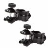 Picture of Selens 2 Pieces Heavy Duty Metal Dual Double U Clip C Clamp Type Bracket Mount for Photo Studio Boom Arm Light Stand