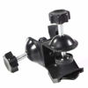 Picture of Selens 2 Pieces Heavy Duty Metal Dual Double U Clip C Clamp Type Bracket Mount for Photo Studio Boom Arm Light Stand