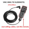 Picture of DYTDIEYINGTU for Remote Cable vmc-mm1 to Remote s1 Extension Cord Tripod Handle Remote Control Data Control Release Cable Suitable vct-vpr1/vpr10/vpr100 to a58 a350 a57 a65 a99 a77 a580(vmc-s1-5m)