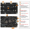 Picture of Geekworm X1200 5V UPS HAT Shield for Raspberry Pi 5|Max 5.1V 5A Output|Auto Power On|Safe Shutdown|Power Loss Detection Function