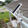 Picture of 2-in-1 Gutter Mount for Ring Solar Panel, Stick Up Cam Battery, Spotlight Cam Battery and Spotlight Cam Battery Plus/Pro, Perfect Angle to Get Adequate Sunlight for Your Ring Solar Panel - White