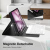 Picture of D DINGRICH Keyboard Case for iPad Air 11-inch (M2) 2024, iPad Pro 11” Case with Keyboard, Smart Folio Case with Pencil Holder, Rechargeable, Detachable Bluetooth Keyboard for iPad Air 5th/4th Gen