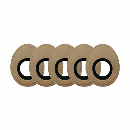 Picture of OPENMOON Oval Large Viewfinder Eyecushion for Alexa Mini Amira Cameras (Ultrasuede /5packs) (Khaki)
