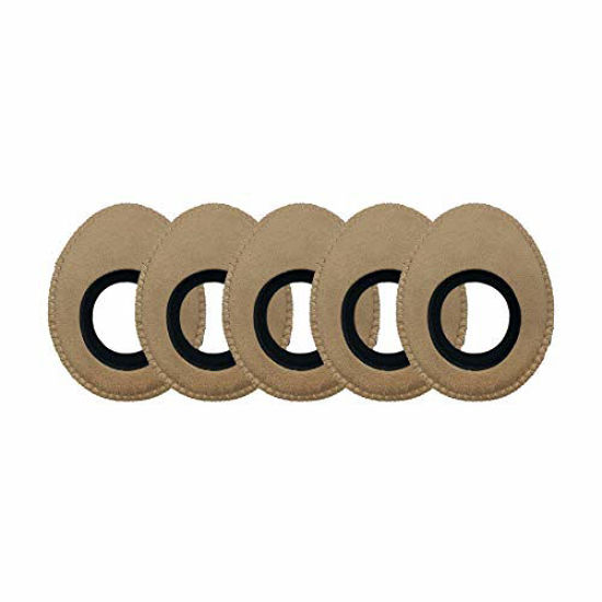 Picture of OPENMOON Oval Large Viewfinder Eyecushion for Alexa Mini Amira Cameras (Ultrasuede /5packs) (Khaki)