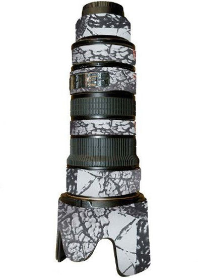 Picture of LensCoat LCN70200VRSN Nikon 70-200VR Lens Cover (Realtree AP Snow)