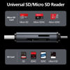Picture of SD Card Reader, Micro SD Card Reader USB 3.0 Dual Slots, Portable Memory Card Reader for SD, SDXC, SDHC, Micro SD, MicroSDHC, MicroSDXC, Compatible with Laptop, iPhone 15 Pro/Max, Android, Camera