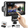 Picture of VILTROX DC-550 Touch Screen Camera DSLR Field Monitor 4K HDMI 5.5 Inch Camera Monitor with Battery/Sunshade Hood, 1200 Nits, 3D LUT, Focus Assist, Waveform, False Colors