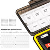Picture of (12 USB+24 SD) USB Flash Drive Case with Labels,Thumb Drive Jump Drive Pen Drive Holder Organizer, Shockproof Water-Resistant,SD Card/NS/PSV/CFexpress Type A Card Case
