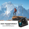Picture of for Go Pro Hero 13 Black Case with [6 Pack] Tempered Glass Protector Compatible,Soft Silicone Cas+Lens Cover Cap+ Lanyard Accessories Bundle Kit-Black