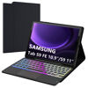 Picture of for Samsung Galaxy Tab S9 FE 10.9"/S9 11" Keyboard Case: 3 Zone 7 Colors Backlit Trackpad Keyboard for Galaxy Tab S9 FE 2023 - Detachable Smart Touchpad Wireless Keyboard Folio Tablet Book Cover
