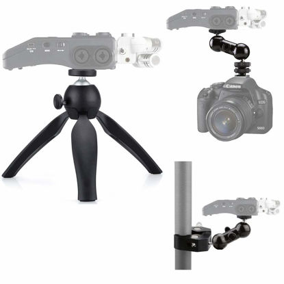 Picture of 3-in-1 Zoom Recorder Tripod,Clamp Mount Stand Accessory Kit for Zoom Recorder H6 H5 H4n H2n H1n,Tascam Recorder DR-40 DR-05 DR-22WL DR-44WL DR-100MKIII - Acetaken