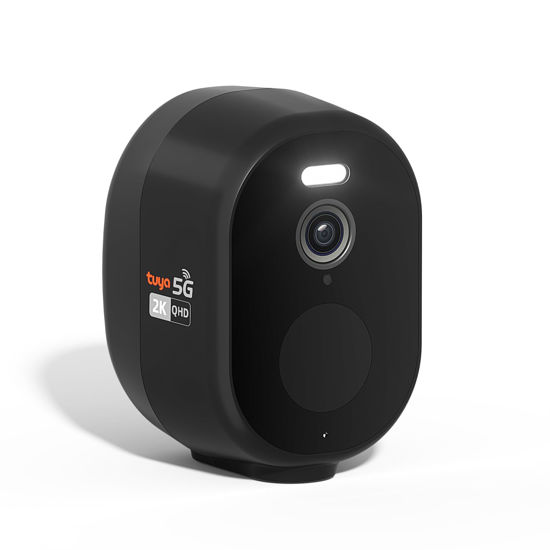 Picture of 5G/2.4G WiFi Security Cameras Wireless Outdoor, 2K tuya 5G Security Camera with AI Motion Detection, Color Night Vision, Siren, IP65 Waterproof, 2-Way-Audio, Support Alexa&Google Assistant, Cloud/SD