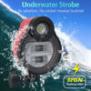 Picture of Seafrogs 328FT/100M Underwater Photography Strobe Diving Flash Light with Optical Fiber Cable for Sony Olympus Nikon Canon Fujifilm Dive Camera Housing Case (ST-100 Pro)