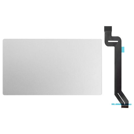 Picture of HAWSON A1707 Trackpad Replacement for MacBook Pro Retina 15" A1707 Trackpad Touchpad with Flex Cable 2016-2017 821-00665-A (Silver)