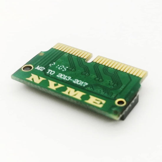 Picture of M.2 NVME SSD Convert Adapter,NGFF M.2 NGFF M-Key AHCI SSD Convert Card for Upgrade MacBook Air Pro Retina Mid A1465 A1466 A1398 A1502(2013-2017 Year)