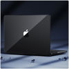Picture of Soonjet for MacBook Pro 14 inch Case 2024-2021 M4 M3 M2 M1 Pro/Max [100% Clear, Refined Black] Protective Hard Shell Case Laptop Cover - Crystal Black