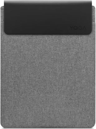 Picture of Lenovo Slim Laptop Sleeve 14 Inch Notebook/Tablet - Compatible with MacBook Air/Pro - Eco-Friendly Lightweight Case with Accessory Pocket & Magnetic Closure - Grey