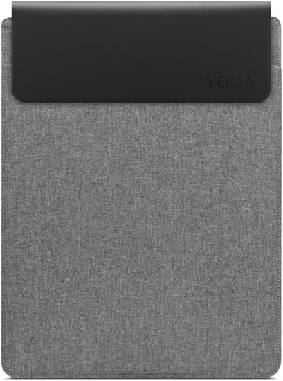 Picture of Lenovo Slim Laptop Sleeve 14 Inch Notebook/Tablet - Compatible with MacBook Air/Pro - Eco-Friendly Lightweight Case with Accessory Pocket & Magnetic Closure - Grey