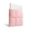 Picture of Comfyable Puffy Laptop Sleeve 13 Inch 14 Inch, Quilted Puffer Laptop Carrying Case for Women, Pillow Case Compatible for MacBook Air M3 2024 M2 M1, MacBook Pro M4 Pro/Max, 13 in 14 in Cover, Pink