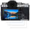 Picture of PCTC X-T3 Screen Protector Compatible with Fujifilm X-T3 xt3, 0.3mm 9H Hardness Tempered Glass Flim Full coverage and Easy to Install [ 3 pack ]