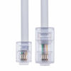 Picture of 5m RJ11 to RJ45 Cable RJ11 to RJ45 Cable Phone Telephone Cord RJ11 6P4C to RJ45 8P8C Connector Plug Cable for Landline Telephone (White)