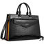 Picture of BOSTANTEN Laptop Briefcase for Women 15.6 Inch Tote Bag Genuine Leather Handbag Crocodile Pattern Work Bussiness Bag