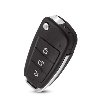 Picture of HD 1080P Mini Car Key Camera Video Spy Cam, Portable Small Security DVR Cam with IR Night Vision/Motion Detection,Mini Recording Device for Indoor & Outdoor No Needed WiFi No Audio