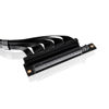 Picture of Thermaltake PCIe 4.0 Dual 90°Degree Connectors Riser Cable; 16Gbps High-Speed Transmission; 400mm; EMI Shielding; AC-077-CO1OTN-C1; 3 Year Warranty