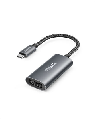 Picture of Anker USB C to DisplayPort (8K@60Hz or 4K@144Hz), 518 USB C Adapter (8K DisplayPort), USB C to DP 1.4, for MacBook Pro, MacBook Air, iPad Pro, Pixelbook, XPS, and More
