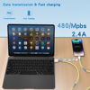 Picture of iPhone Charger Cord, [Apple MFi Certified] Lightning Cable, 6Pack (3/3/6/6/6/10 FT) Nylon Braided USB Charging Cable for iPhone 14/13/12/11 Pro Max/XS MAX/XR/XS/X/8/7/6s Plus, iPad