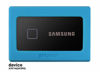 Picture of GETGEAR Silicone Bumper for Samsung T7, T7 Touch Portable SSD - 1TB, 2TB, 500GB, USB 3.2, Strong-Shock Absorbing, Slip-Resistant- Black (Sky Blue)