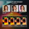 Picture of NEEWER Magnetic Handheld Light Wand [2 Pack] with APP Control, 360° Full RGB Mini LED Video Light Stick 2500K~8500K Dimmable CRI 97 with 2550mAh Battery, 17 Scenes for Photography Vlog TikTok, TL97C