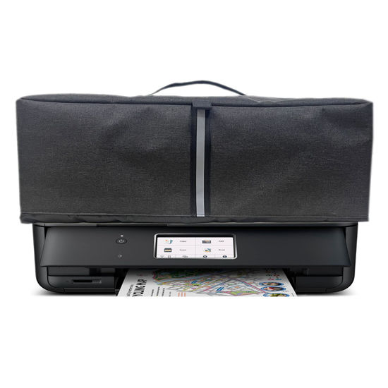 Picture of Kingshion Printer Dust Cover Compatible with Canon Pixma MG3620 / TR8620a / TR4720 Wireless All-in-One Printer, printer dust cover for canon pixma-Dark Grey - Printer Dust Cover Only